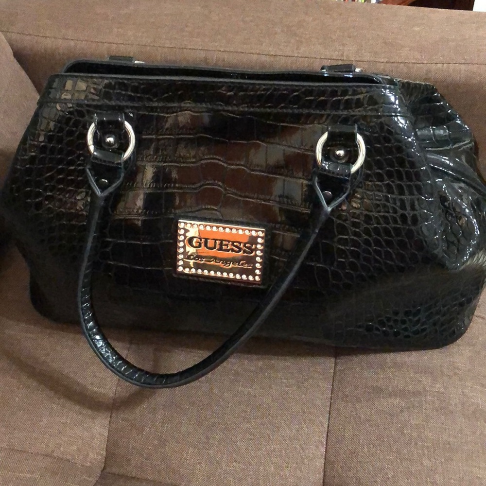 Guess black purse